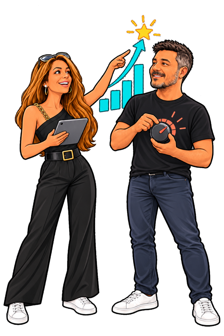 Cécile et David mesurent et font évoluer le projet ensemble